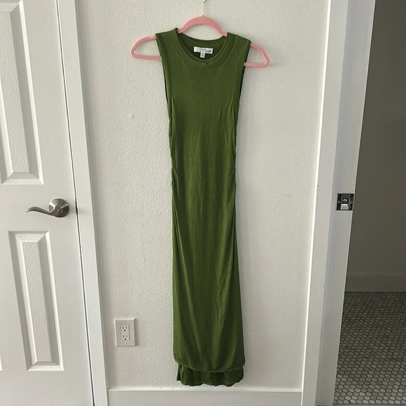 Atlein Collective Green Knit Midi Dress, RTR - Picture 6 of 11